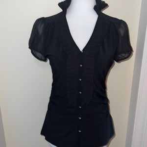 White House Black Market short sleeve shirt